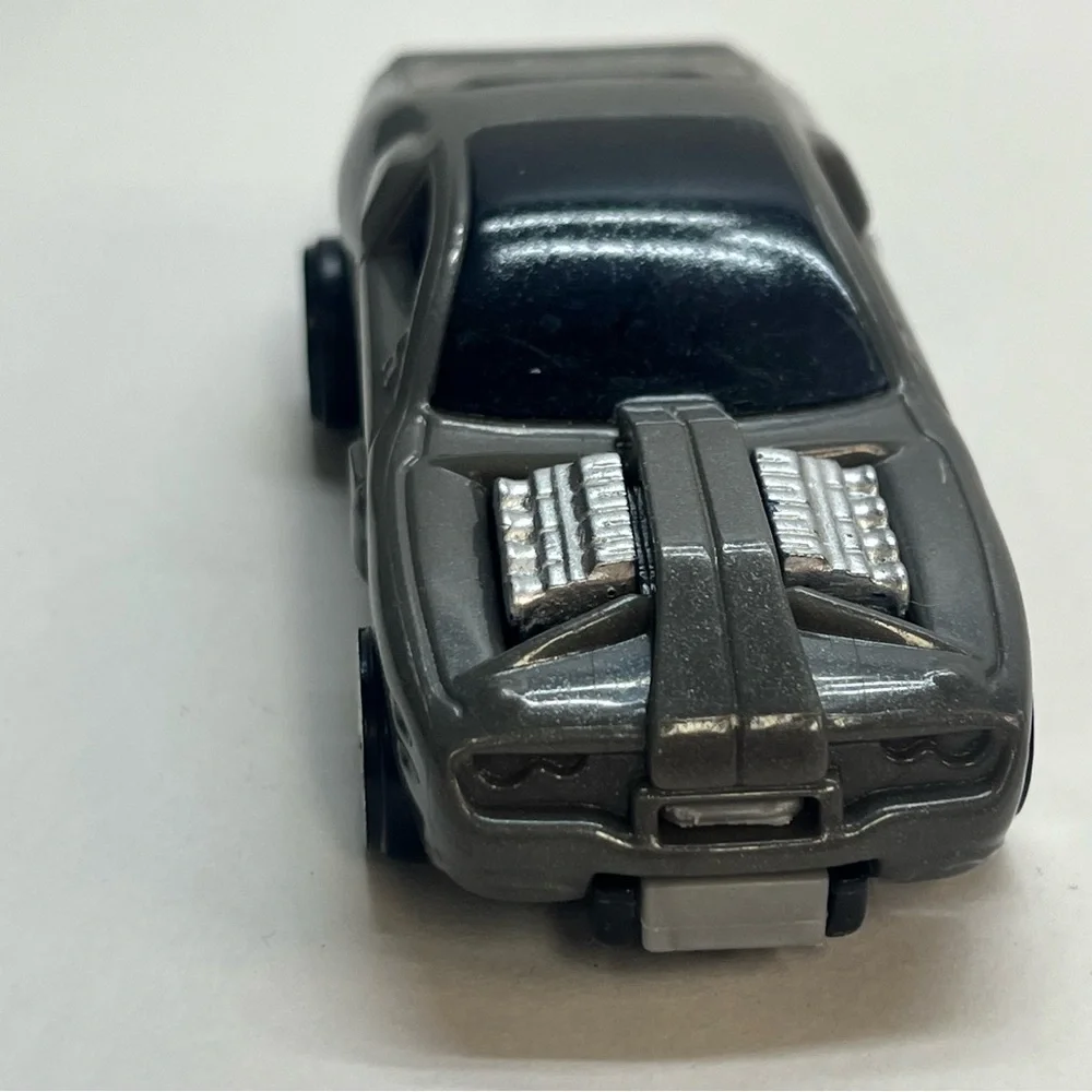 hot wheels hollowback car mcdonalds happy meal toy 2017 gray muscle car‎